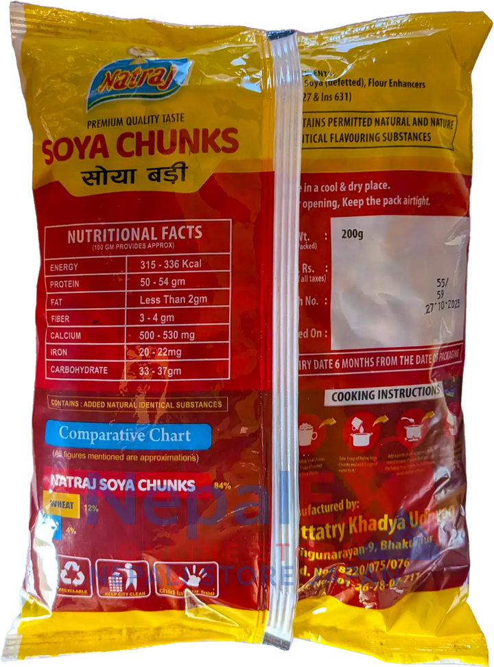 Natraj Soya Chunks-200g